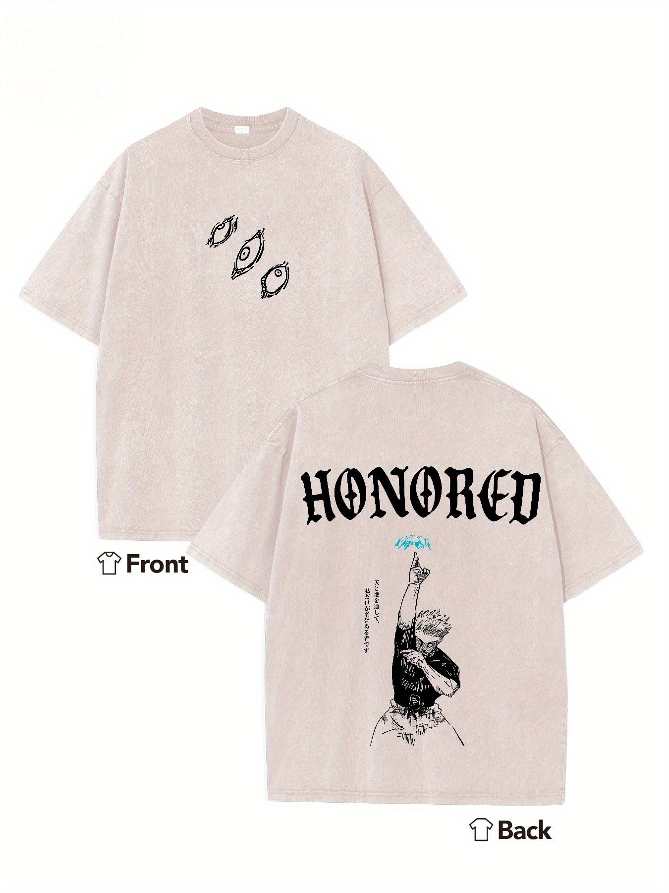 Camiseta Gojo Satoru – Jujutsu Kaisen