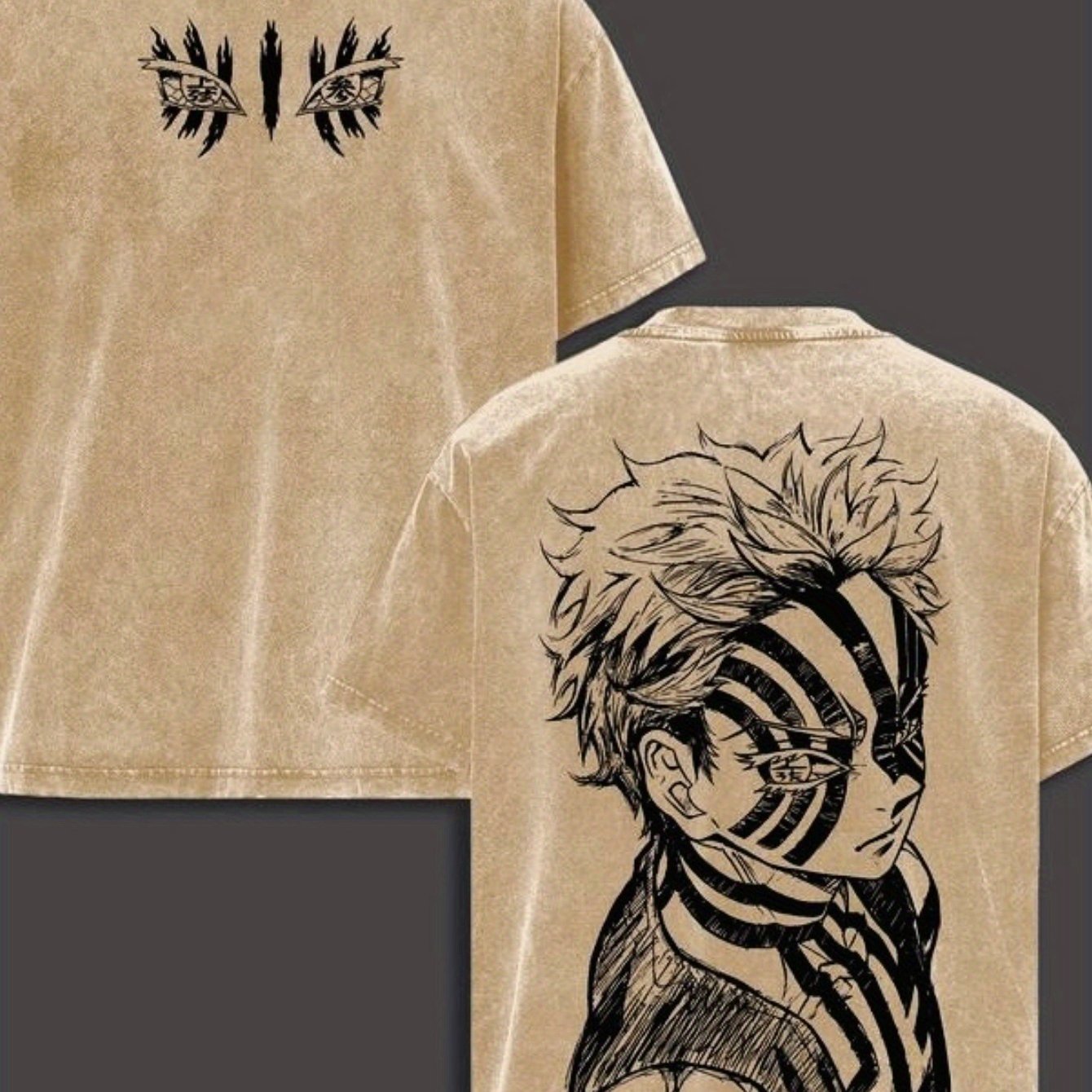 Camiseta Akaza Minimal – Kimetsu no Yaiba