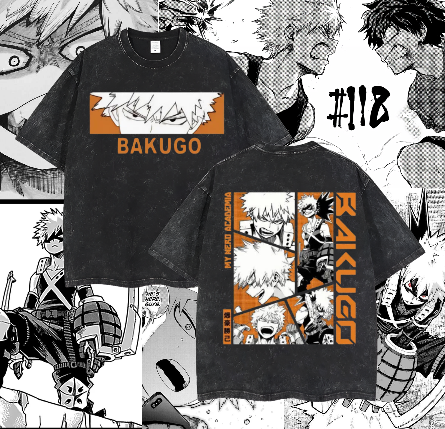 My Hero Academia – Bakugo Panels
