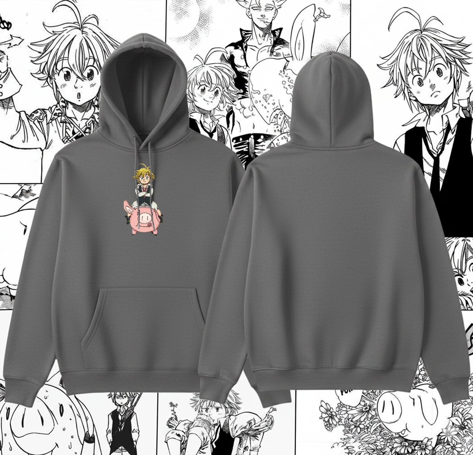 Nanatsu no Taizai - Meliodas & Hawk