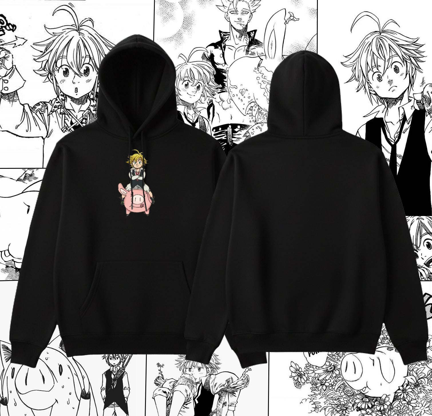 Nanatsu no Taizai - Meliodas & Hawk