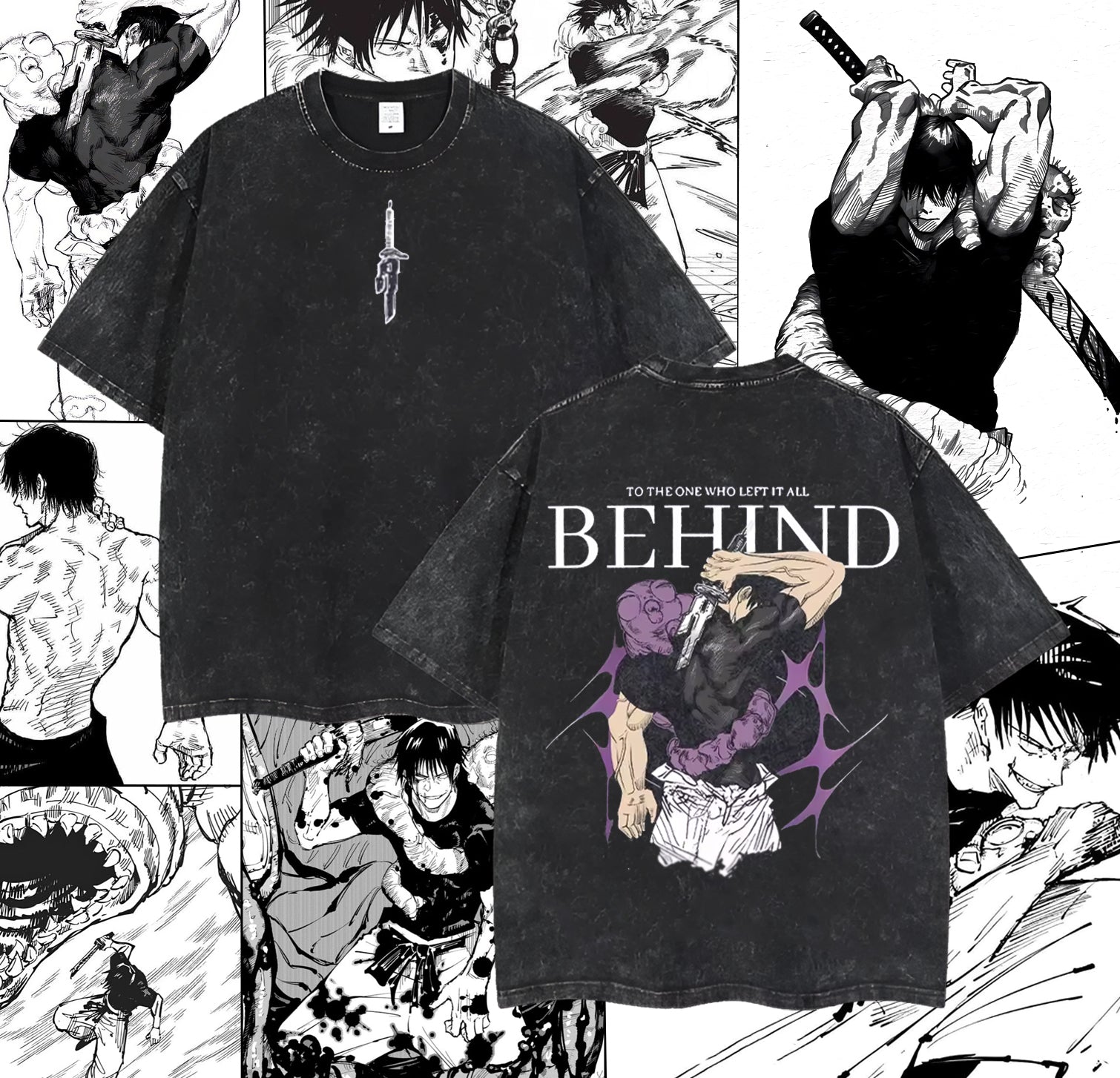 Camiseta Jujutsu Kaisen – Toji Fushiguro