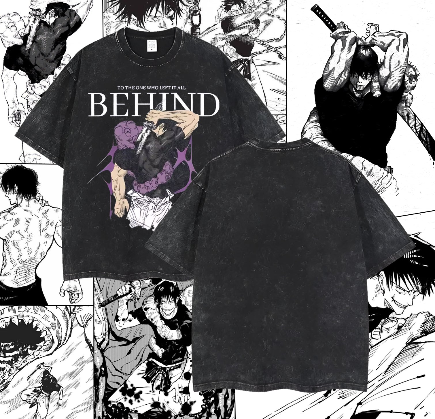 Camiseta Jujutsu Kaisen – Toji Fushiguro