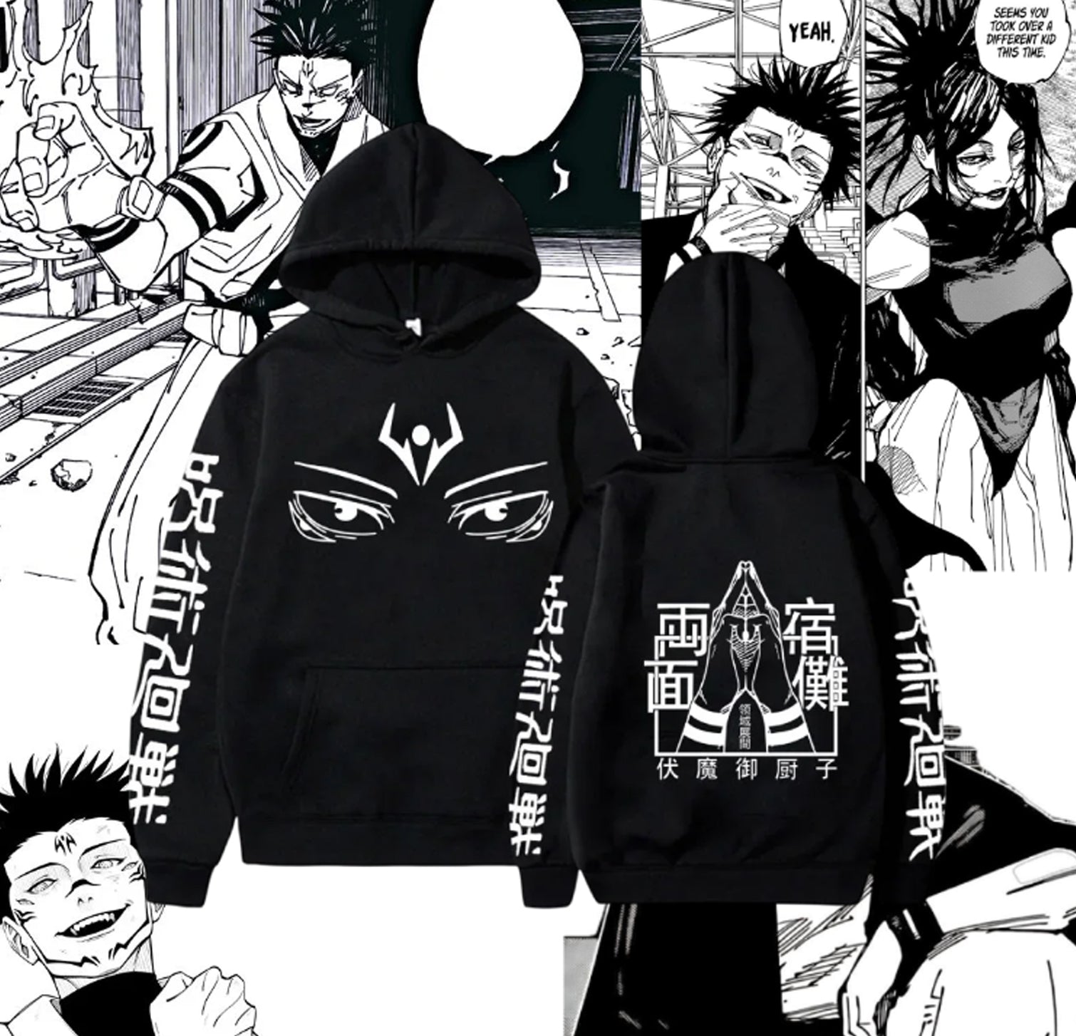 Jujutsu Kaisen- Sukuna Hoodie