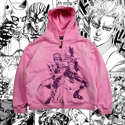 JoJo's Bizarre Adventure - Kira Zip Up Hoodie