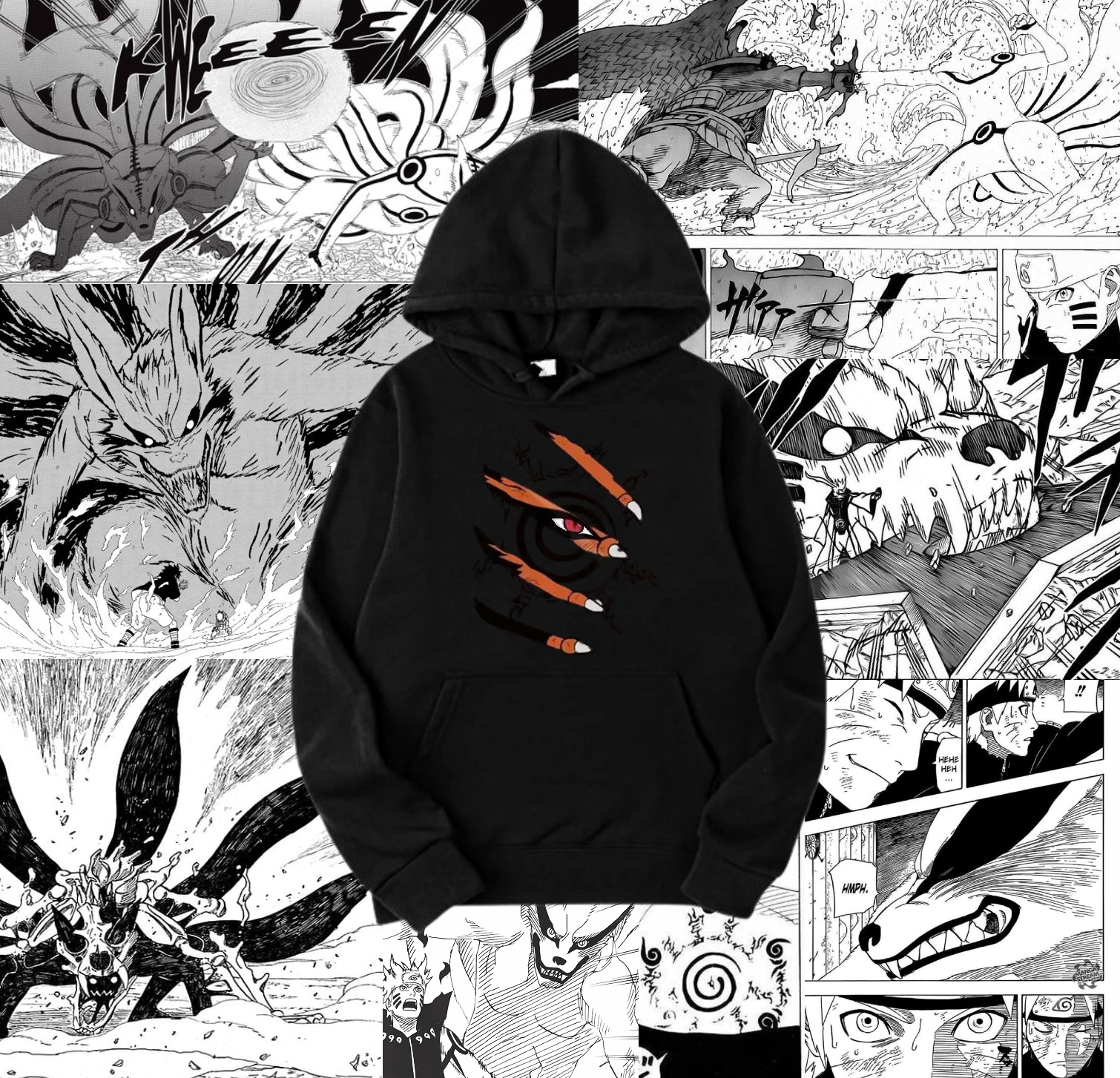 Naruto - Nine Tails Hoodie