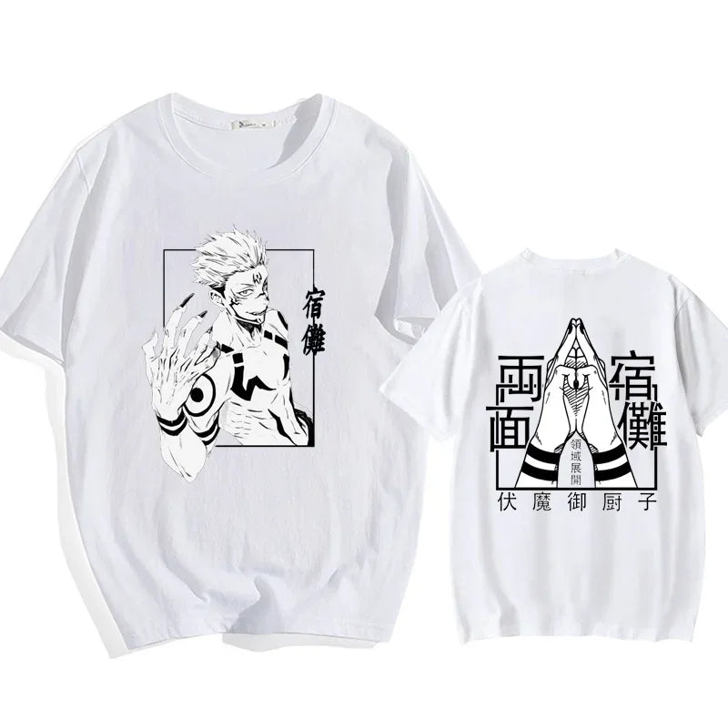 Camiseta Oversize Jujutsu Kaisen – Ryomen Sukuna