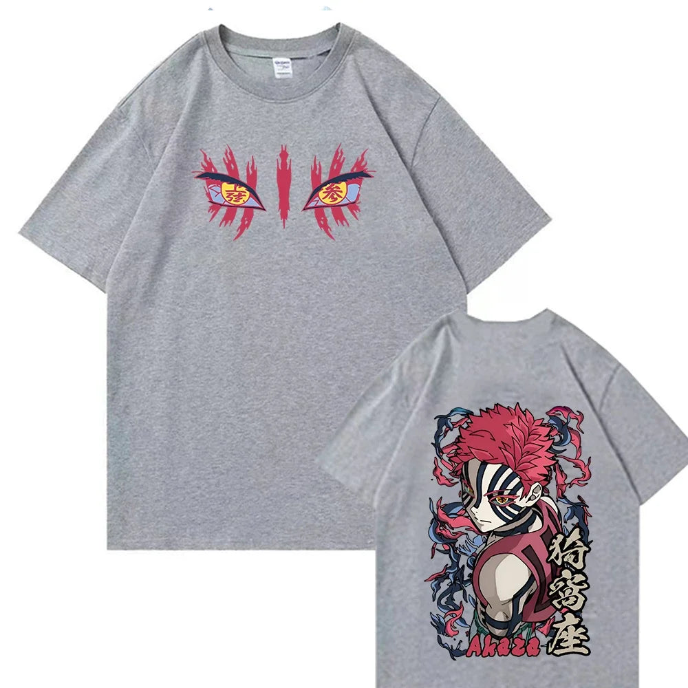 Camiseta Akaza Demonio Superior – Kimetsu no Yaiba