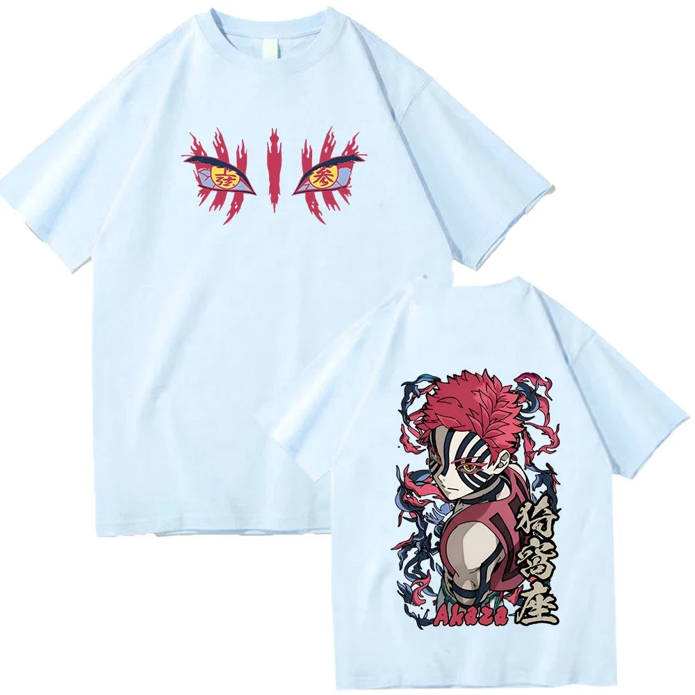 Camiseta Akaza Demonio Superior – Kimetsu no Yaiba