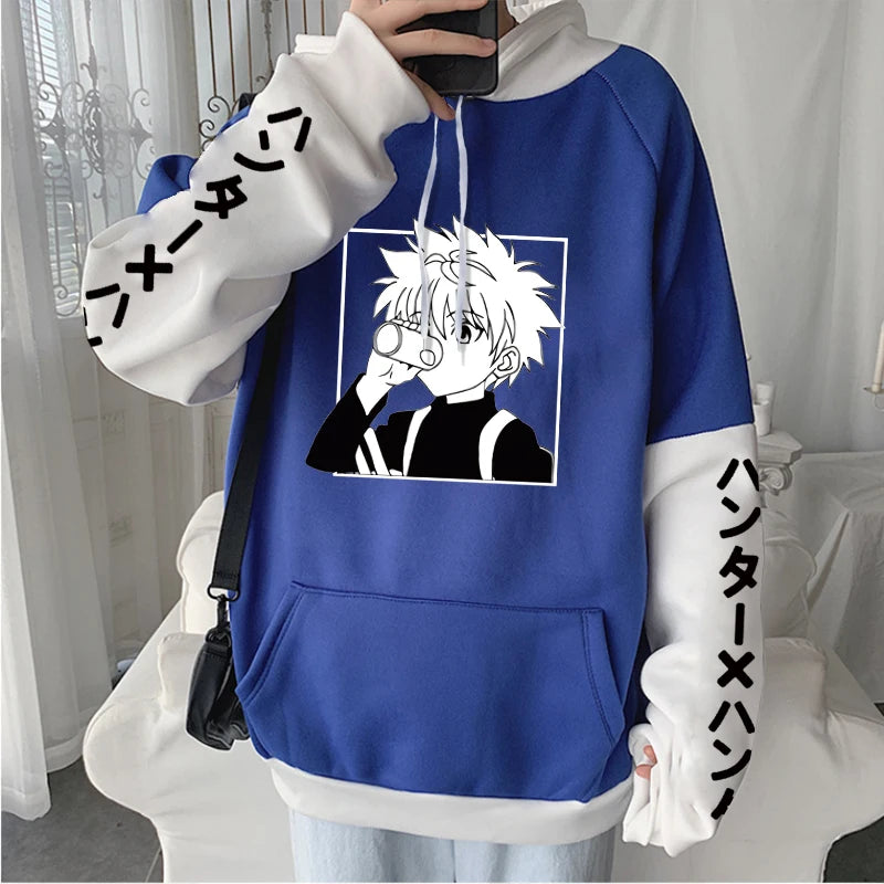 Sudadera Hoodie Hunter x Hunter – Killua Zoldyck Style