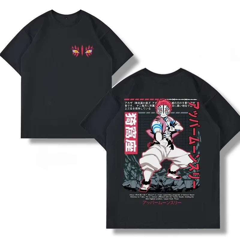 Camiseta Akaza – Kimetsu no Yaiba