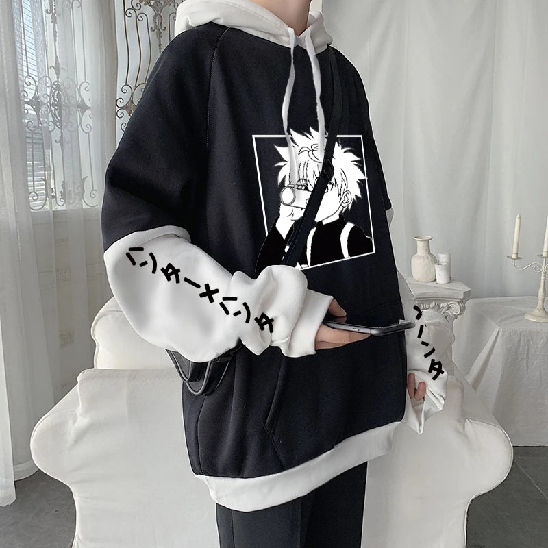 Sudadera Hoodie Hunter x Hunter – Killua Zoldyck Style