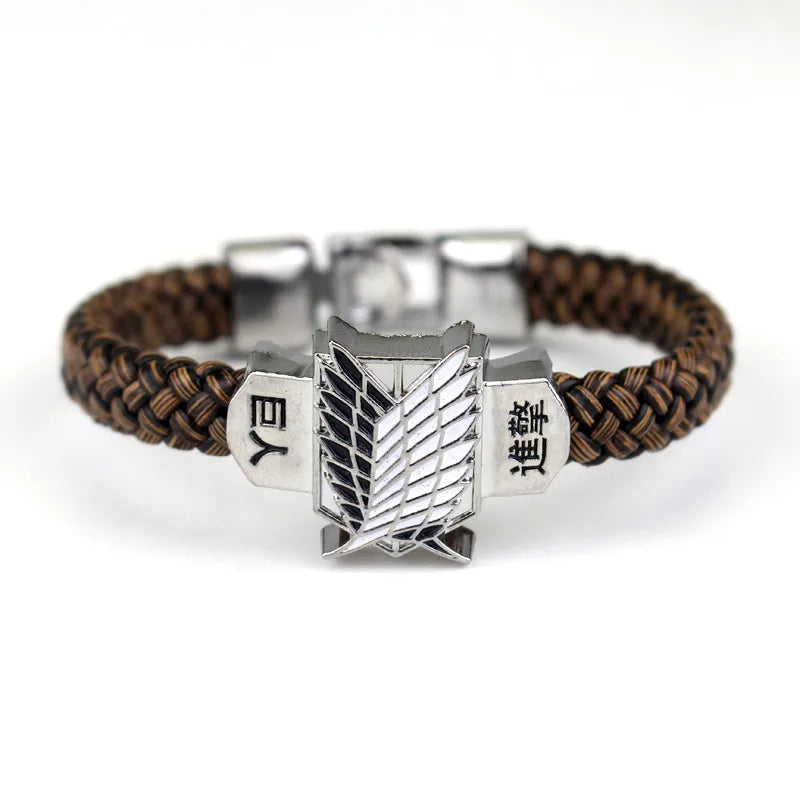 🎁 Attack on Titan – Wings of Freedom Bracelet (100% off)