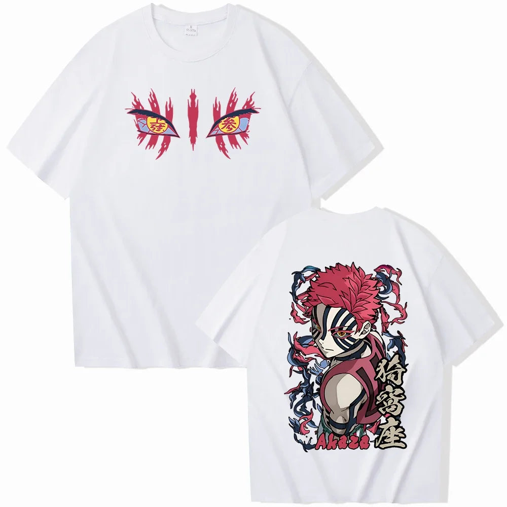 Camiseta Akaza Demonio Superior – Kimetsu no Yaiba