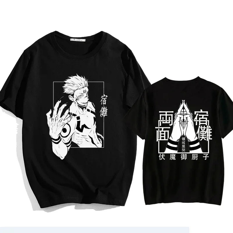 Camiseta Oversize Jujutsu Kaisen – Ryomen Sukuna