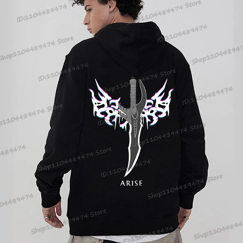 Sudadera Hoodie Solo Leveling – ARISE Edition