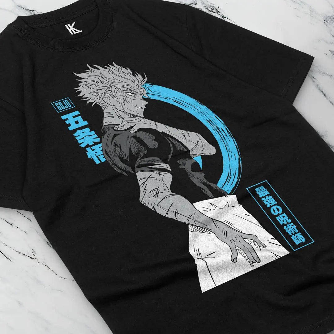 Camiseta Gojo Satoru – Jujutsu Kaisen | Edición Anime Unisex