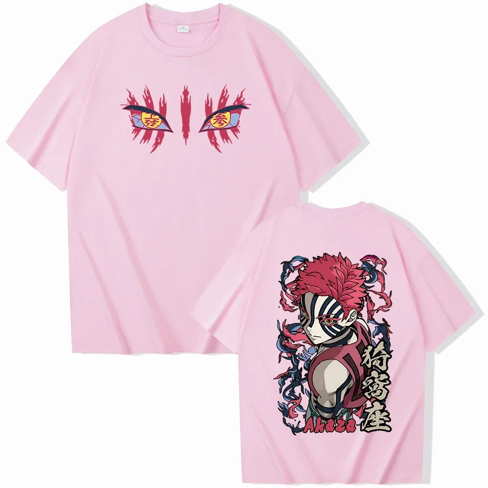 Camiseta Akaza Demonio Superior – Kimetsu no Yaiba