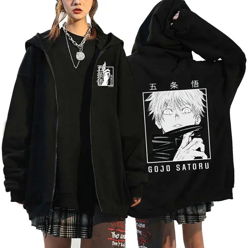 Sudadera Hoodie Jujutsu Kaisen – Gojo Satoru Manga Edition