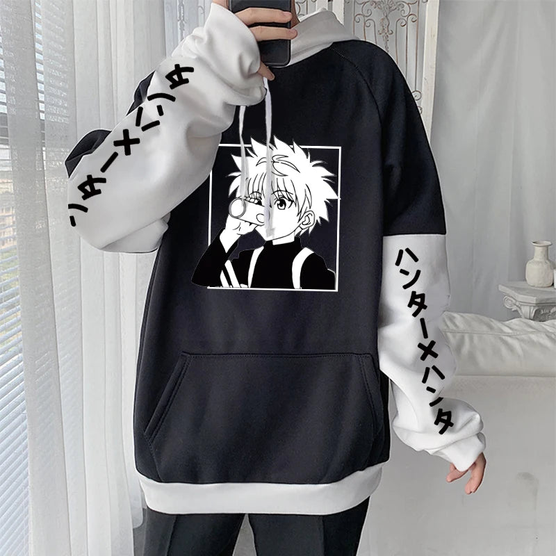 Sudadera Hoodie Hunter x Hunter – Killua Zoldyck Style