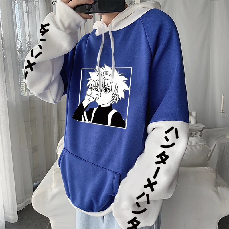 Sudadera Hoodie Hunter x Hunter – Killua Zoldyck Style