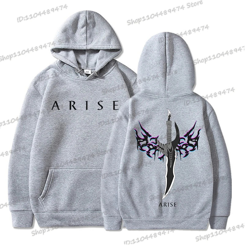 Sudadera Hoodie Solo Leveling – ARISE Edition