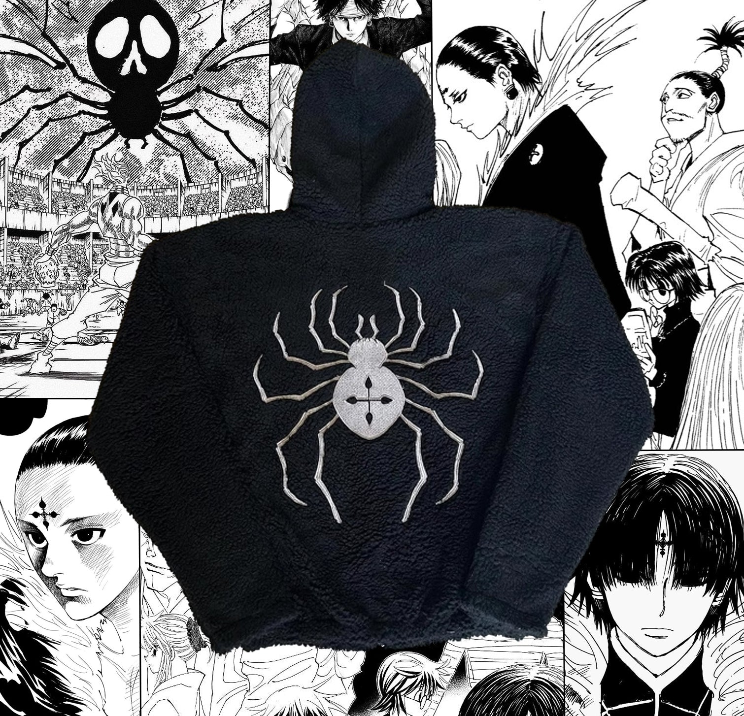 Hunter X Hunter - Spiders Sherpa Fleece