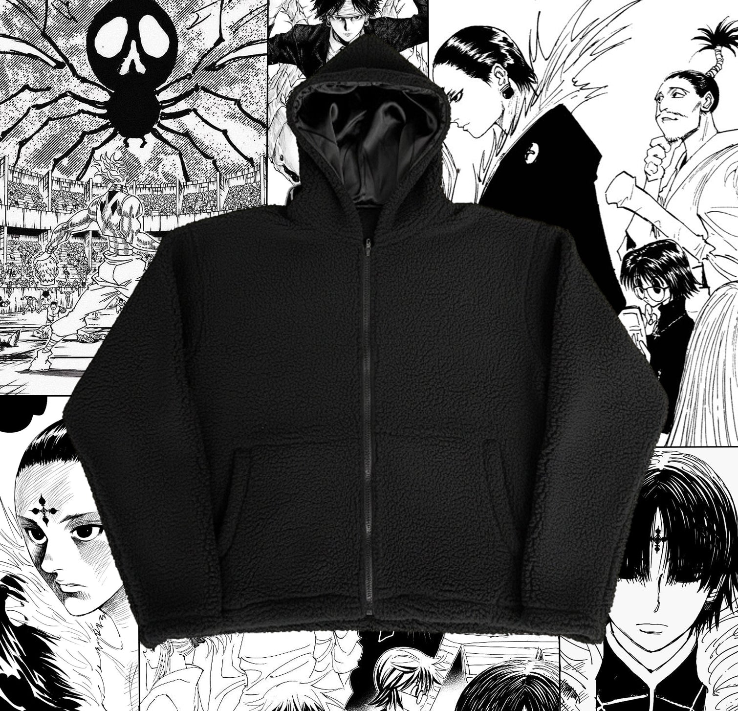 Hunter X Hunter - Spiders Sherpa Fleece