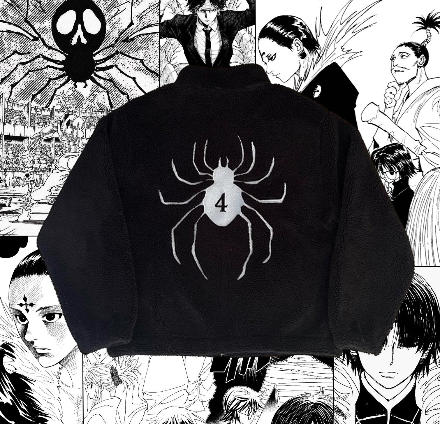 Hunter X Hunter - Spiders Sherpa Fleece