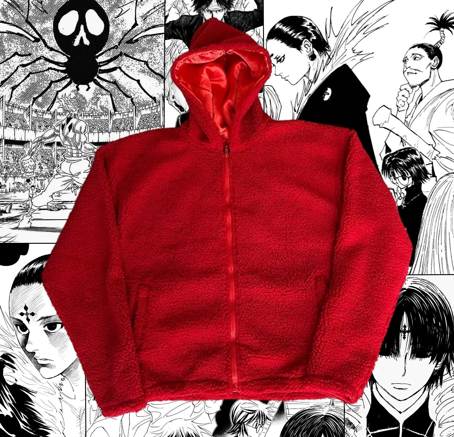 Hunter X Hunter - Spiders Sherpa Fleece