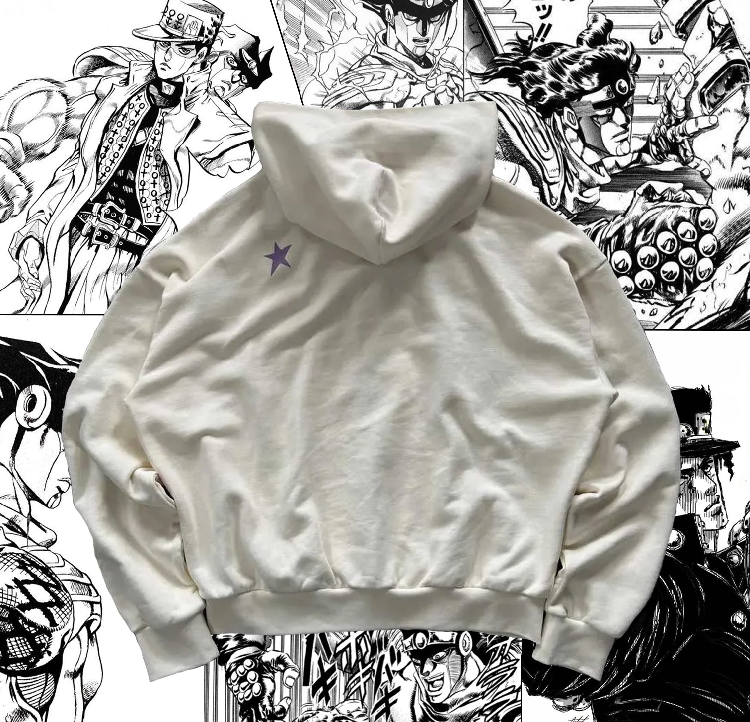 JoJo's Bizarre Adventure - Star Platinum Zip Up Hoodie