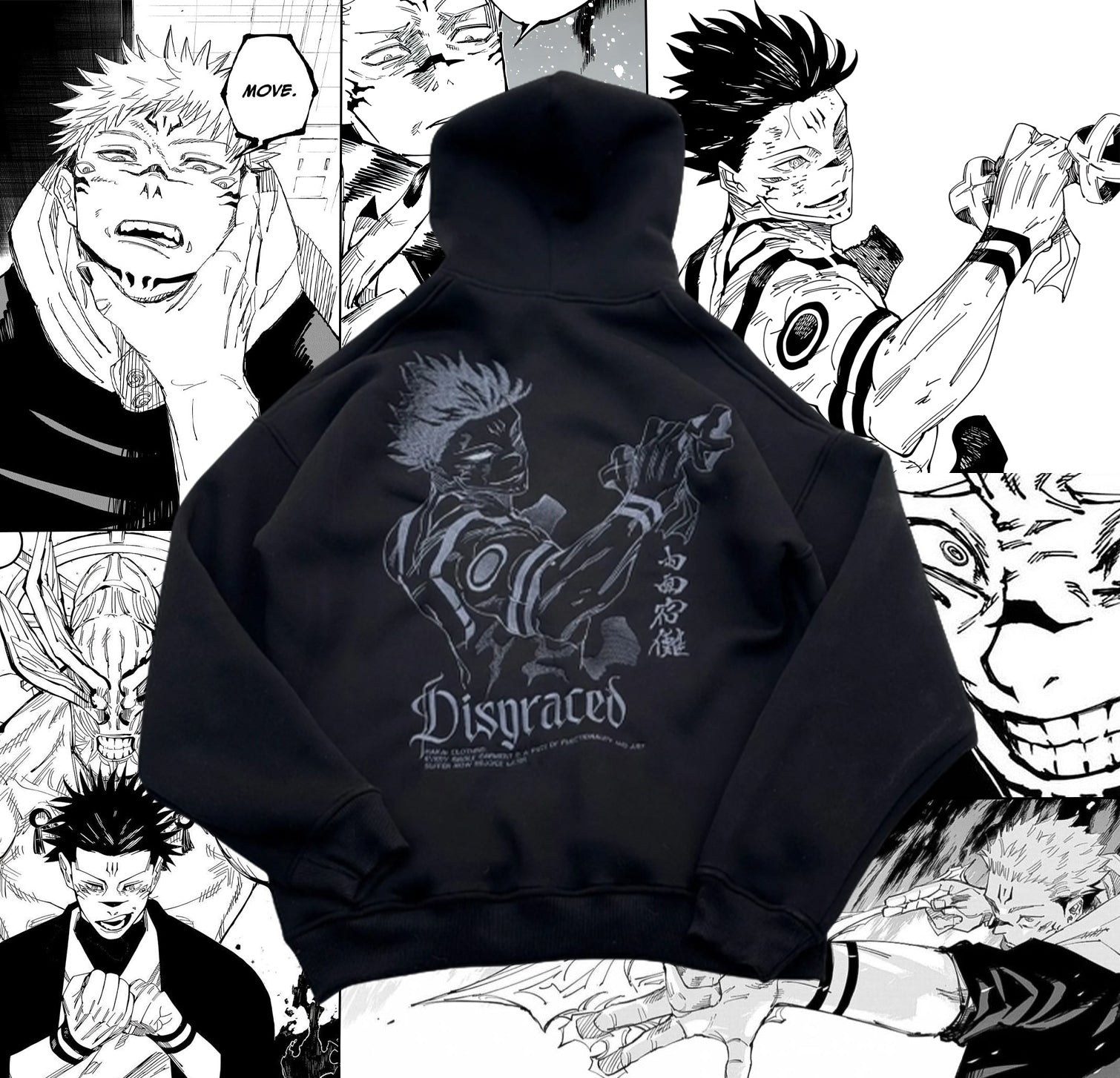 Jujutsu Kaisen - Sukuna Disgraces Hoode