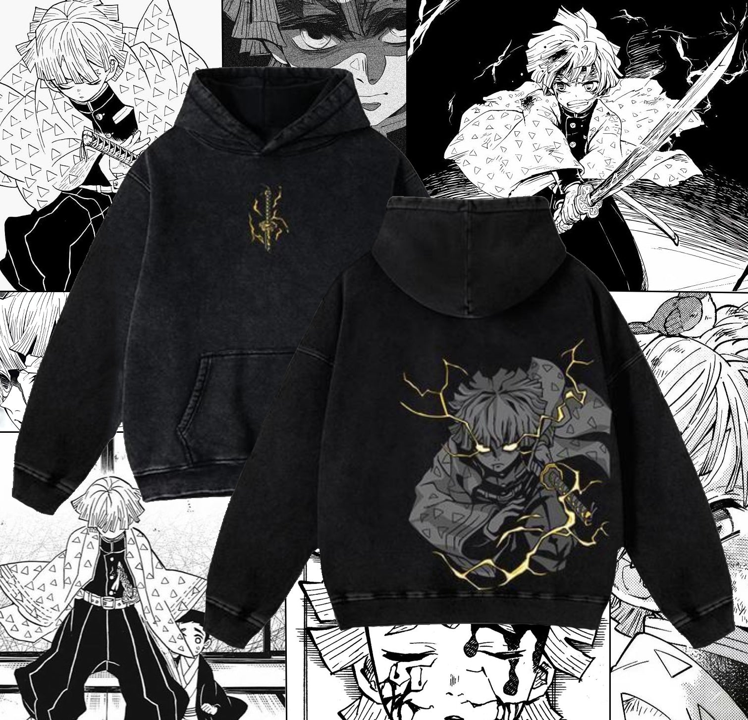 Kimetsu no Yaiba - Zenitsu Hoodie
