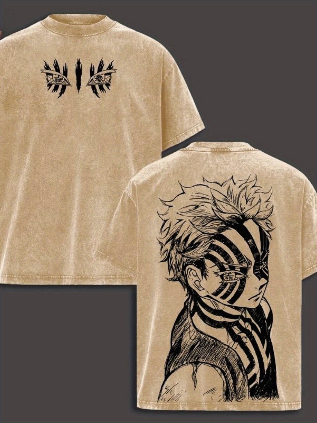 Camiseta Akaza Minimal – Kimetsu no Yaiba