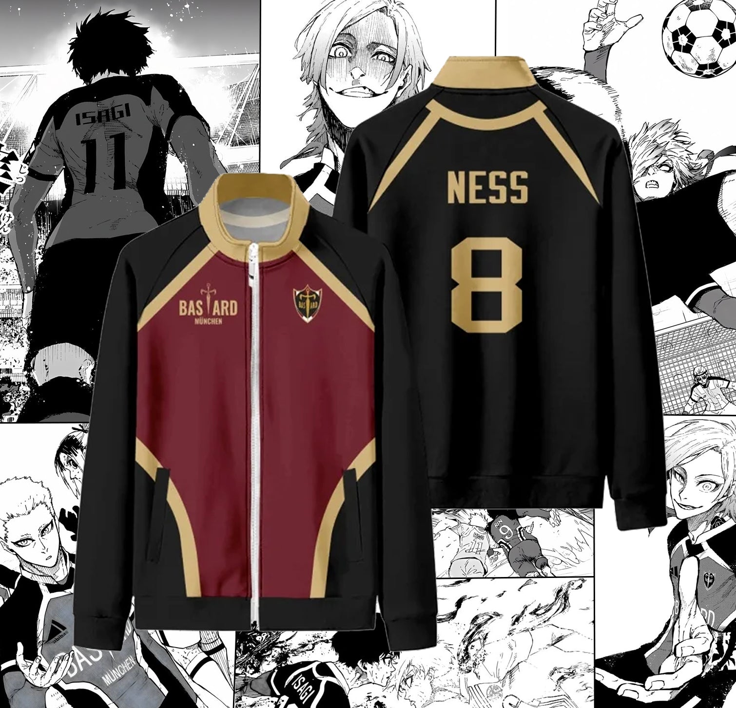 Blue Lock - Training Jacket Bastard München