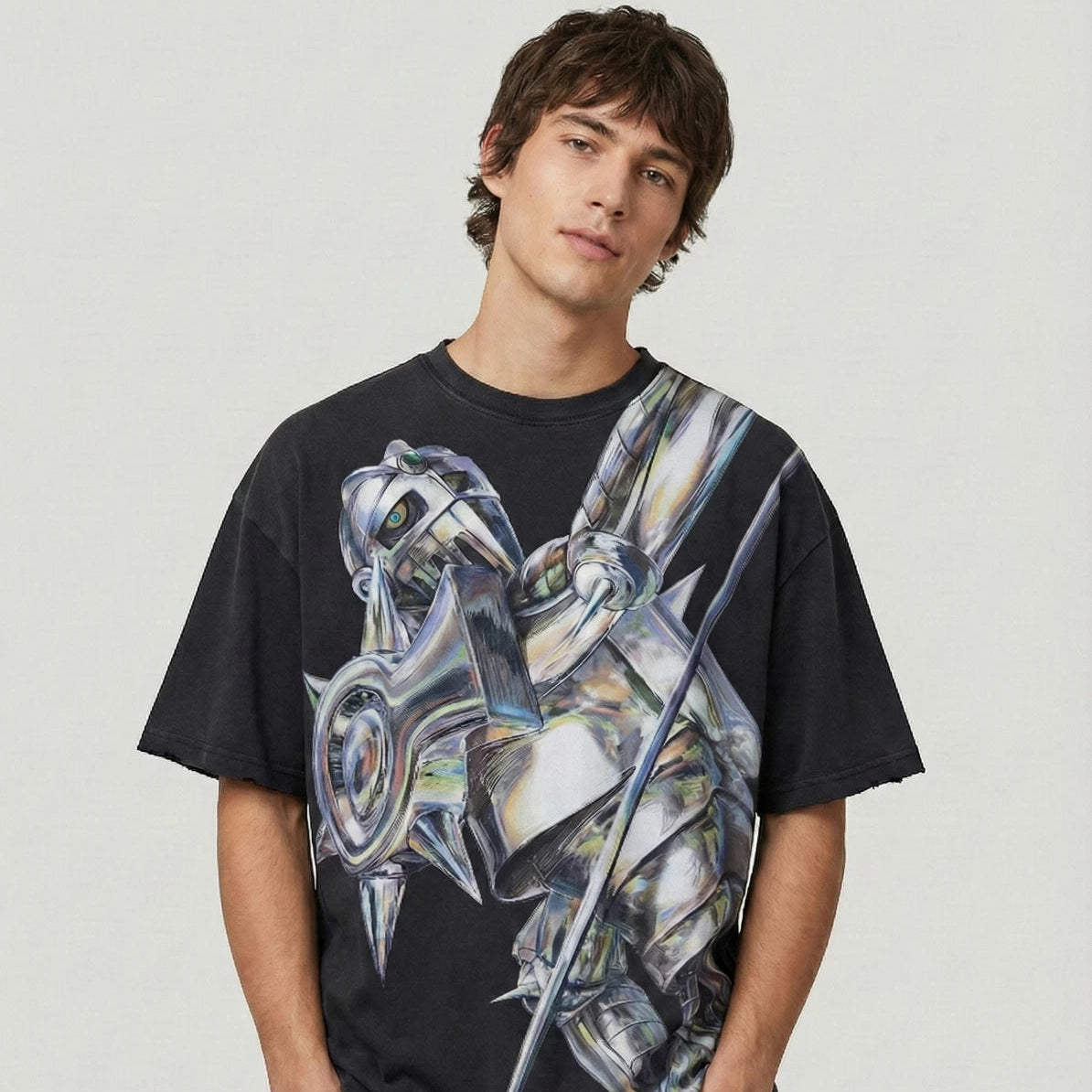 JoJo's Bizarre Adventure - Silver Chariot T-Shirt